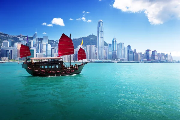 Hong Kong harbour — Stock Photo, Image