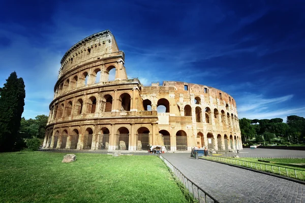 Colosseum in Rome, Italië — Stockfoto