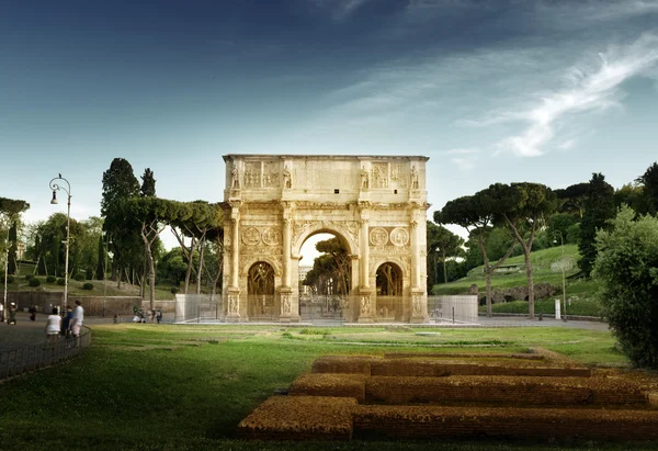 Arch of Constantine, Rome, Italië — Stockfoto