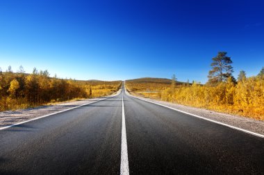 sonbahar dağlarında north Road