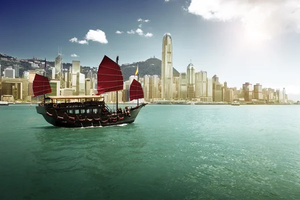 Hong Kong harbour — Stockfoto