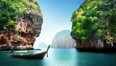 fabled landscape of Thailand clipart