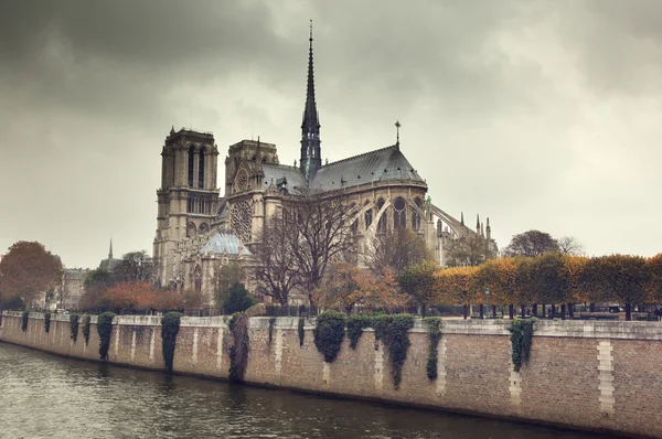 Notre Dame Paris, Franciaország — Stock Fotó