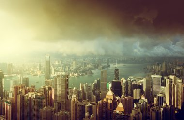 Victoria'nın en yüksek Hong Kong Adası