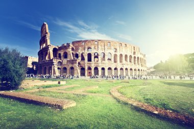 Roma 'da kolezyum, İtalya
