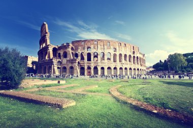 Roma 'da kolezyum, İtalya