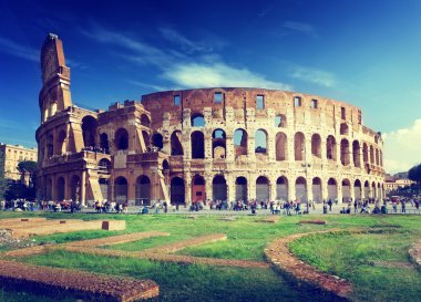 Roma 'da kolezyum, İtalya