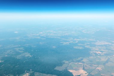 Mavi gökyüzü ve mükemmel bulutlar