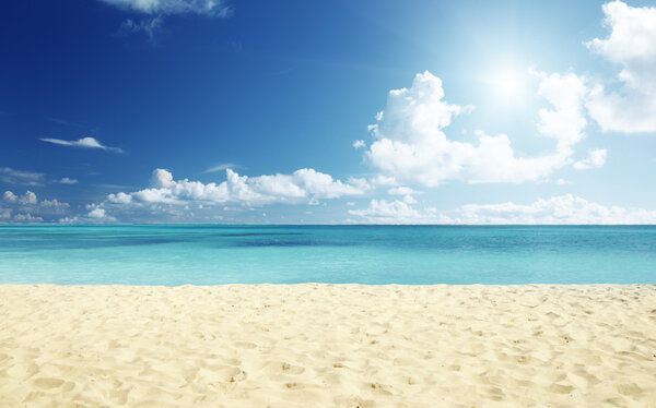 Playa tropical — Foto de Stock