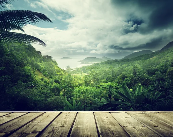 Mar Caribe y cielo perfecto —  Fotos de Stock