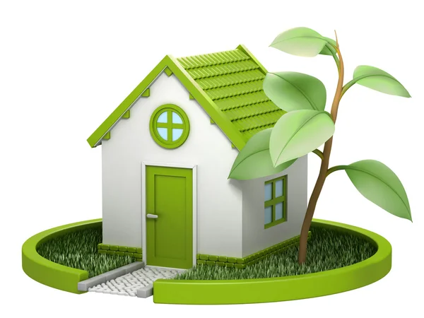 Green House With Stem — Stock Photo, Image