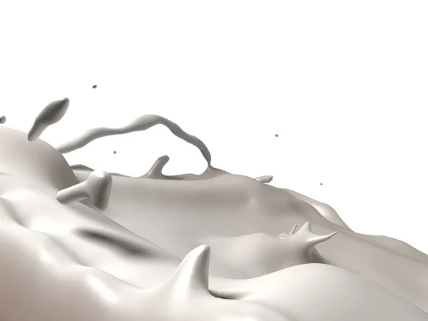 Milk splash — Stock Photo, Image