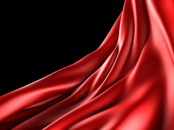 Elegante panno rosso — Foto Stock