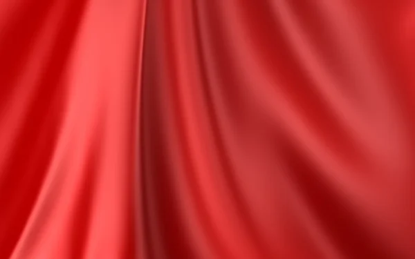 Red Smooth Soft Cloth — Stock Photo, Image