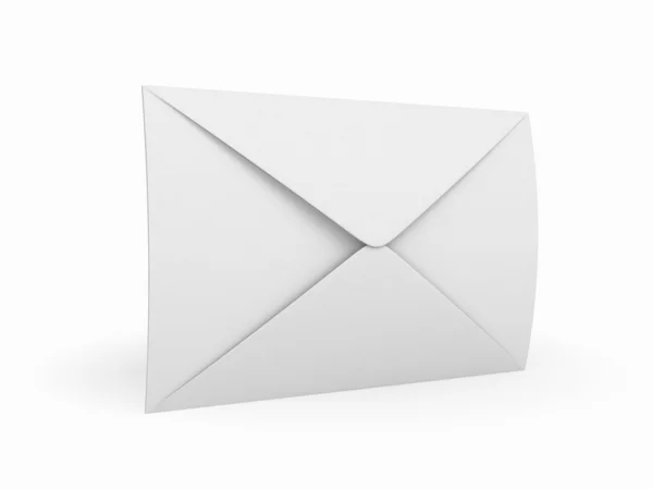 Envelope de correio torcido — Fotografia de Stock