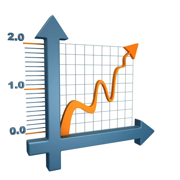 Gráfico de negocios —  Fotos de Stock