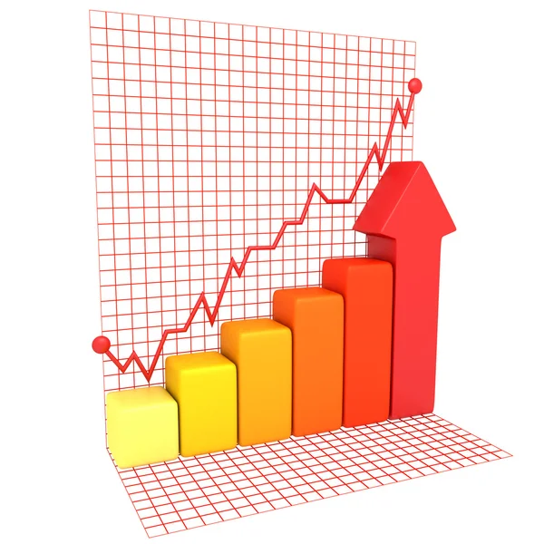 Gráfico de negocios — Foto de Stock