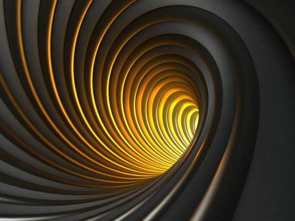 sonunda ışık ile karanlık soyut girdap