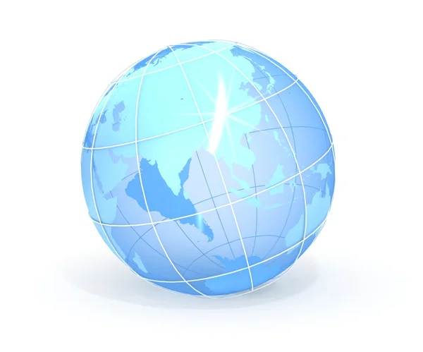 3d Earth Globe — Stock Photo, Image