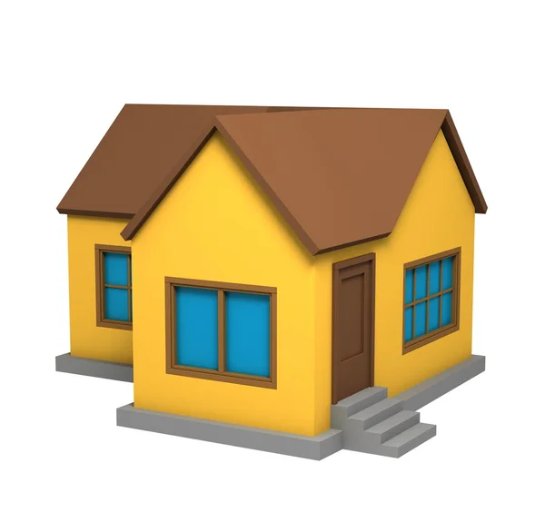 Yellow House — Stock Photo, Image