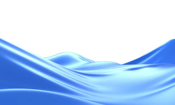 Blue Soft Cloth Background — Stock Photo, Image