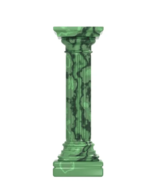 Columna de malaquita verde —  Fotos de Stock