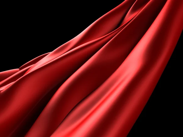 Smooth Red Cloth — Stock Photo, Image