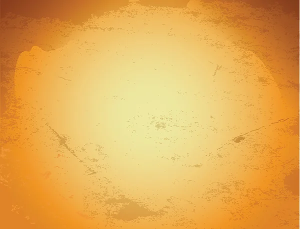 Grunge texture jaune couleur isolée — Image vectorielle
