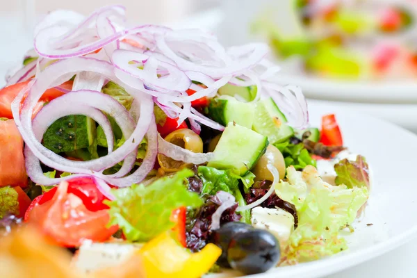 Grekisk sallad — Stockfoto