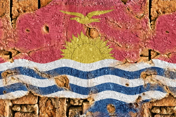 Grunge Flag Of Kiribati — Stock Photo, Image