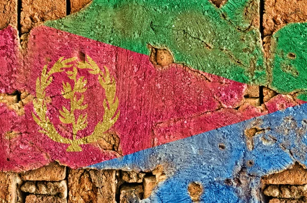 Grunge Flag Of Eritrea — Stock Photo, Image