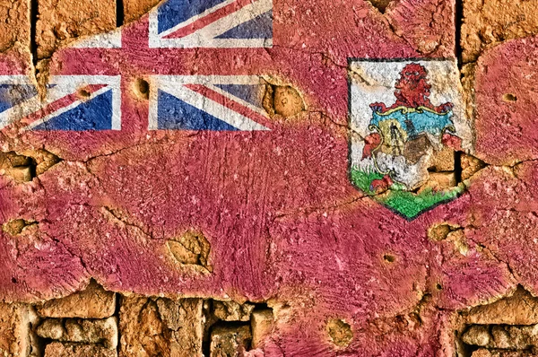 Grunge Flag Of Bermuda — Stock Photo, Image