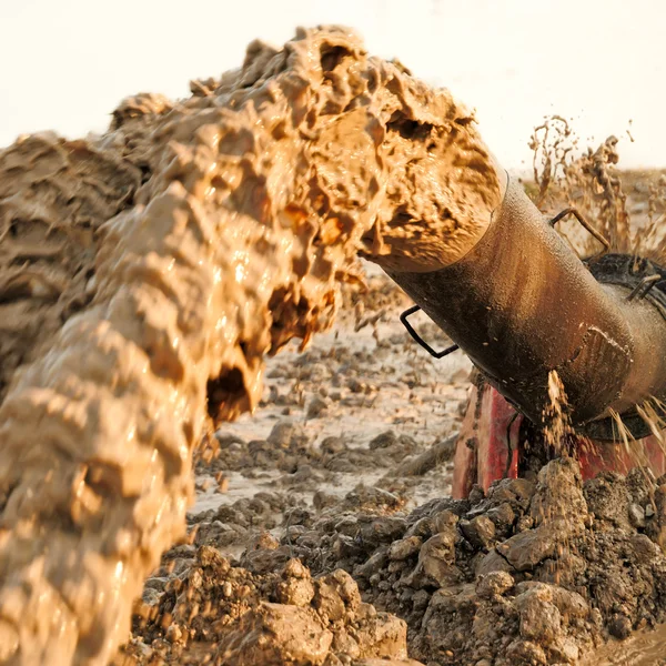 Grote waterpomp Stockfoto