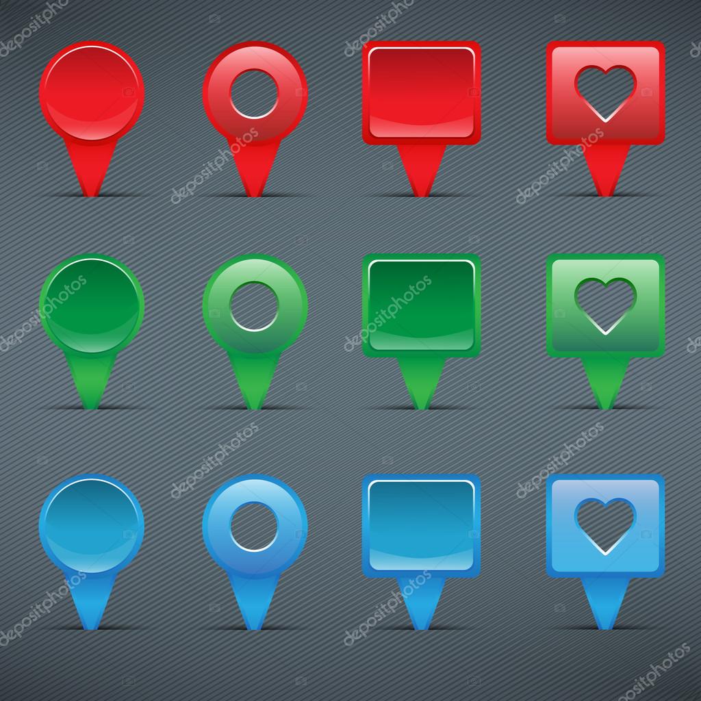 Colorful Web Buttons Checkboxes 26119265 - WDRFree Vector illustration of Colorful Web Buttons Checkboxes 26119265