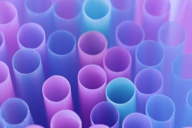 Kokteyl tüpleri, trend rengi, yakın çekim, makro...