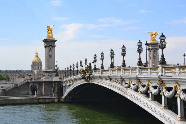 Pont alexandre iii — Zdjęcie stockowe