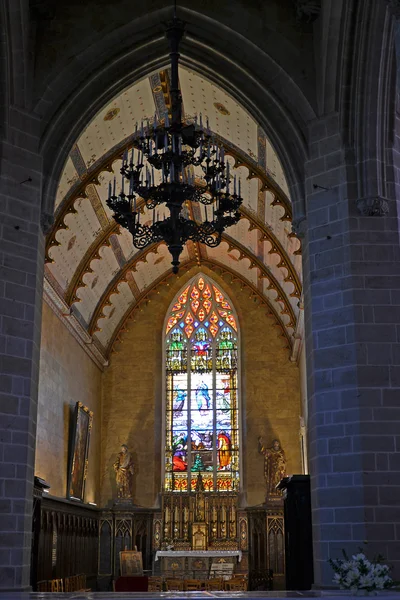 Biserica Notre-Dame din Vitrè — Fotografie, imagine de stoc