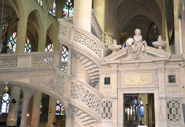 Die Kirche Saint Etienne du mont in Paris — Stockfoto