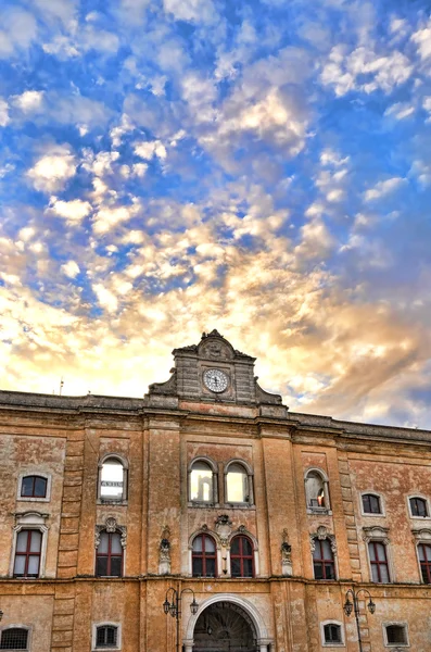 Az Angyali üdvözlet Matera palota — Stock Fotó