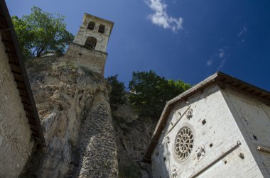 Sant eutizio kilise ve çan kulesi