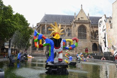 Paris - Firebird Stravinsky çeşme