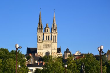 Angers cathedral clipart