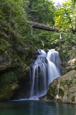 vintgar gorge toplamı şelale