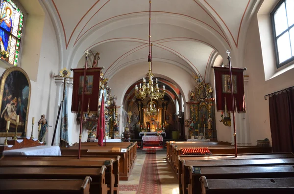 Szentendre katolické farní kostel — Stock fotografie