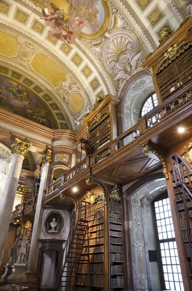 Austriackiej Biblioteki Narodowej — Zdjęcie stockowe