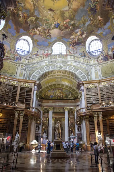 Biblioteca Nacional de Austria — Foto de Stock