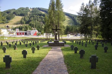 Alman savaş mezarlığı semmering