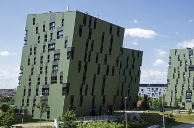 Viyana 'daki modern bina