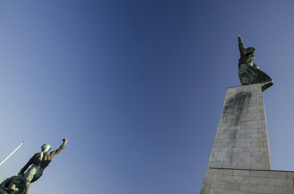 Statue of Liberty on Gellert Hill, Budapest