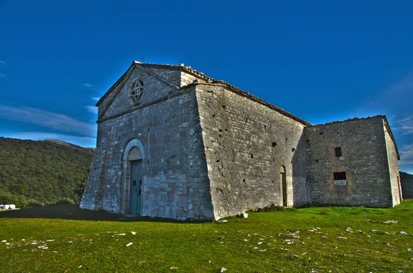 Igreja de Sant Erasmo em hdr — Fotografia de Stock
